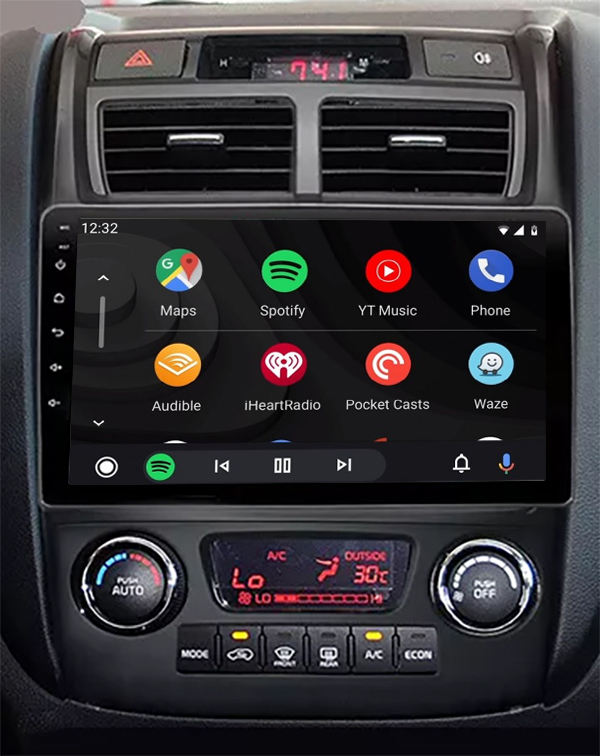 Autoradio tactile GPS Android et Carplay sans fil Kia Sportage