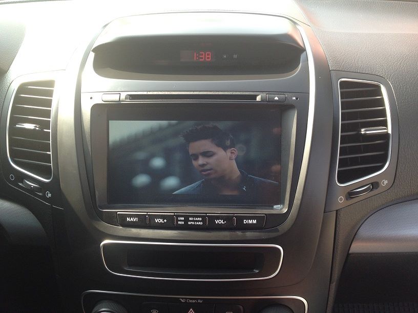 Autoradio tactile GPS Android 12.0 et Apple Carplay Kia Sorento de 10/2012 à 02/2015