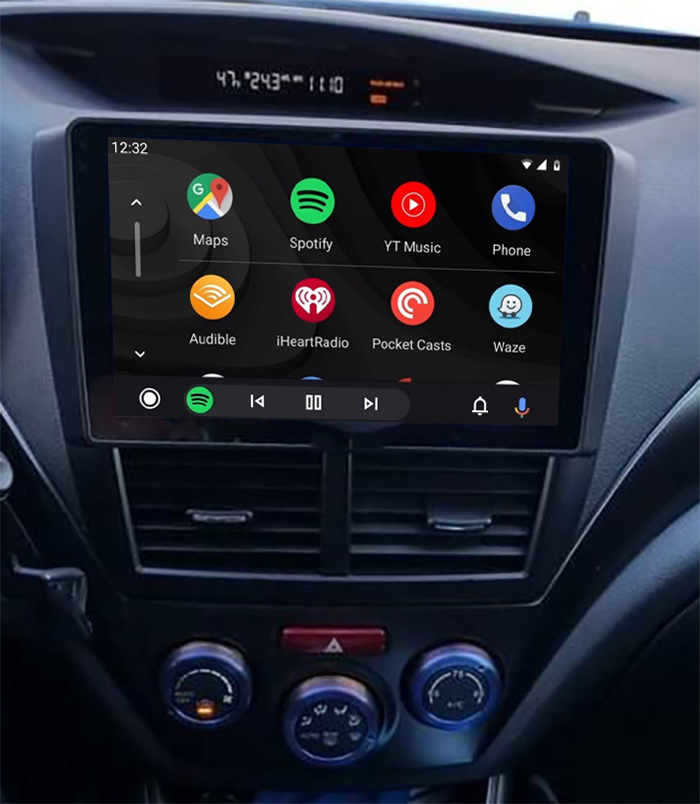 Ecran tactile QLED Android 12.0 et Apple Carplay Subaru Forester