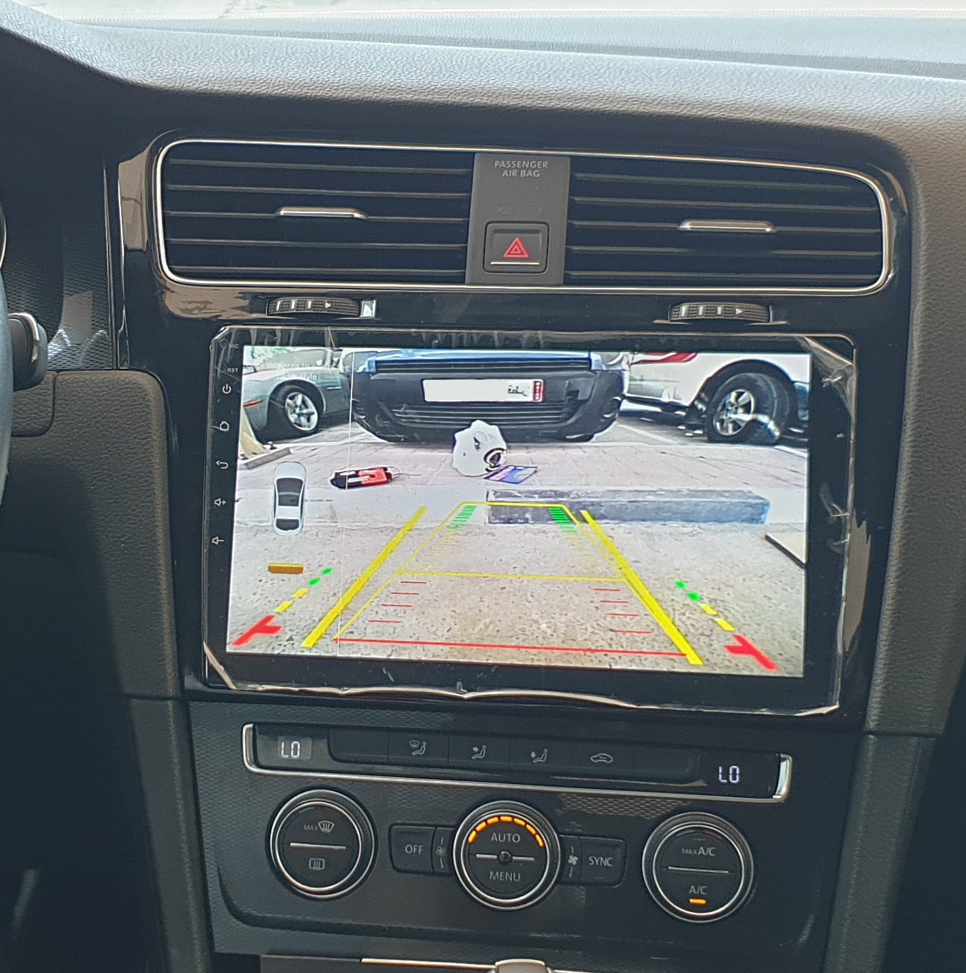 Autoradio tactile GPS Android et Carplay sans fil Volkswagen Golf