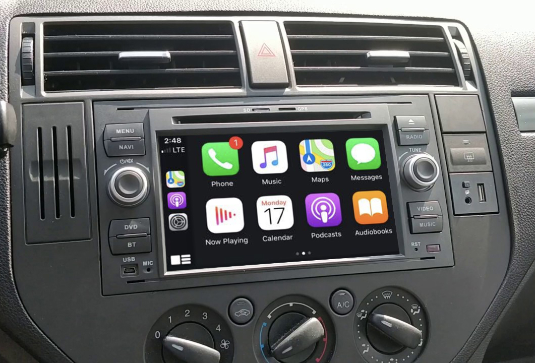 Autoradio tactile GPS et Apple Carplay Ford Kuga Transit CMax