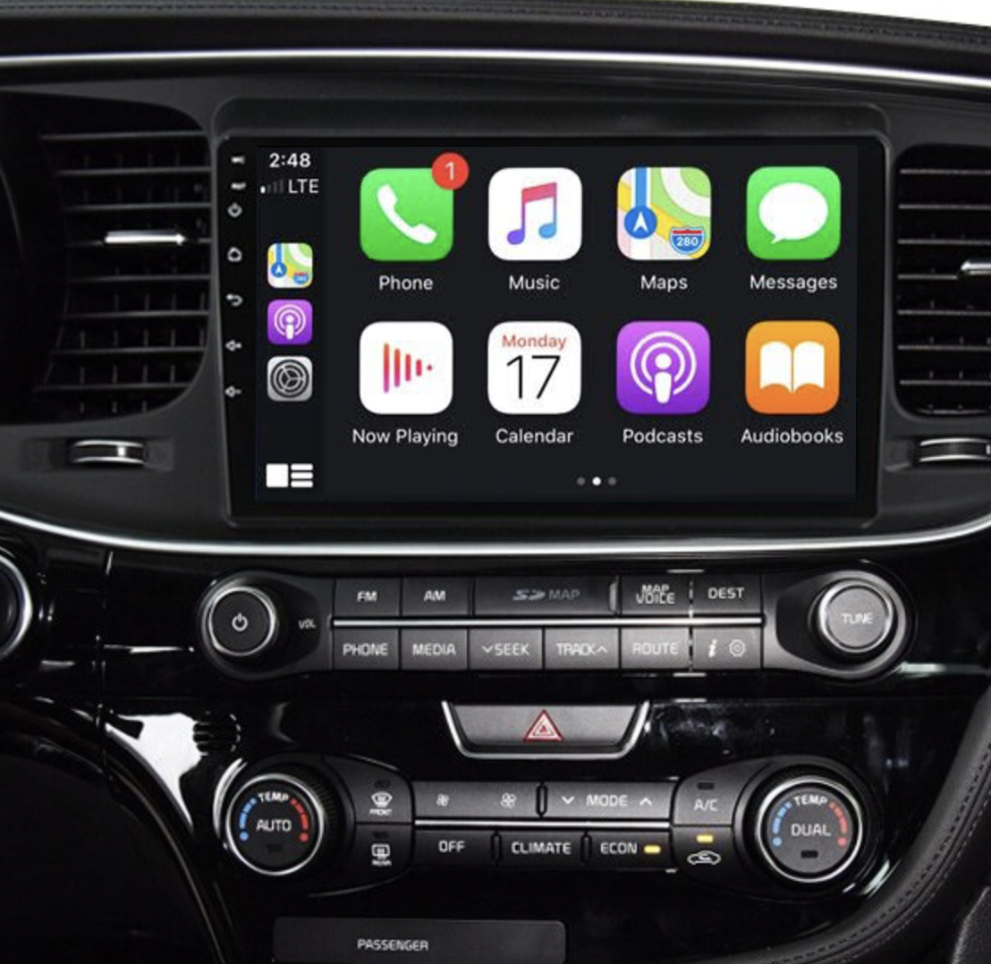 Ecran tactile QLED AndroidAuto et Apple Carplay Kia Optima
