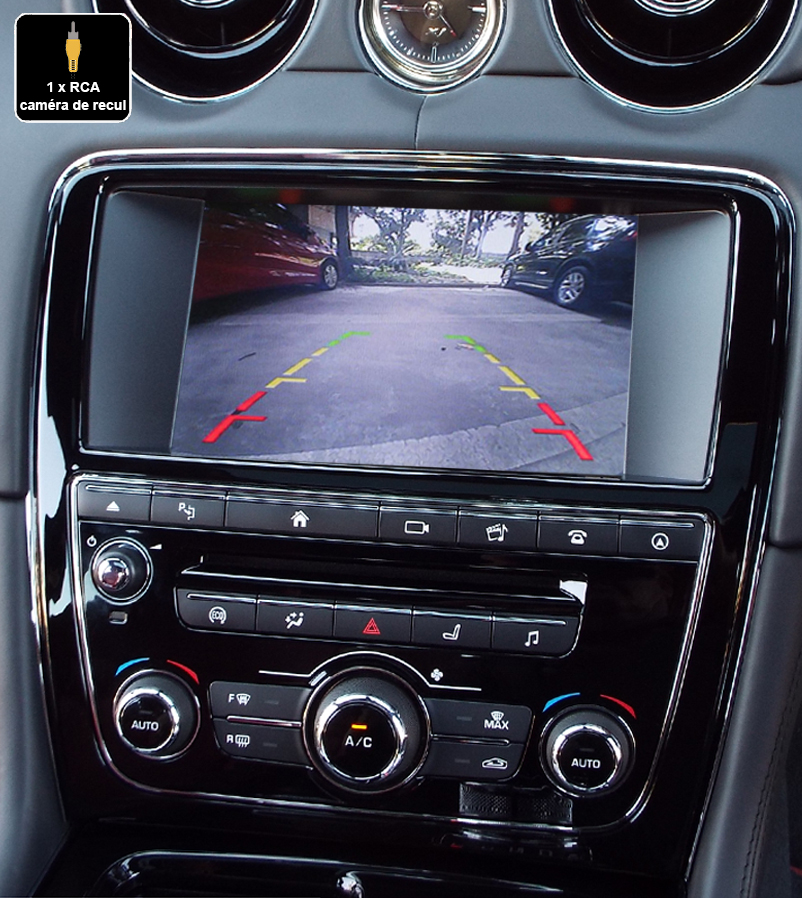 Interface Multimédia vidéo pour caméra compatible Jaguar XJ de 2010 à 2020