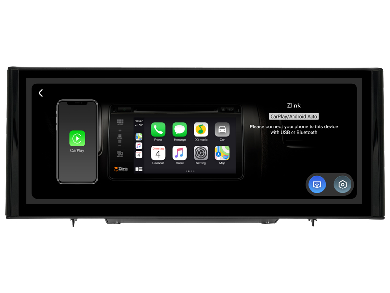Ecran tactile 31 cm Android 13.0, Carplay sans fil Audi A3/S3/RS3