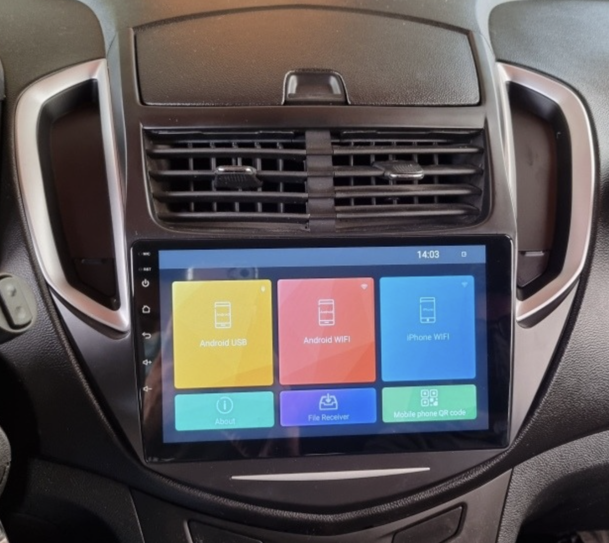 Ecran tactile QLED GPS Apple Carplay et Android Auto sans fil Chevrolet Trax de 2013 à 2017