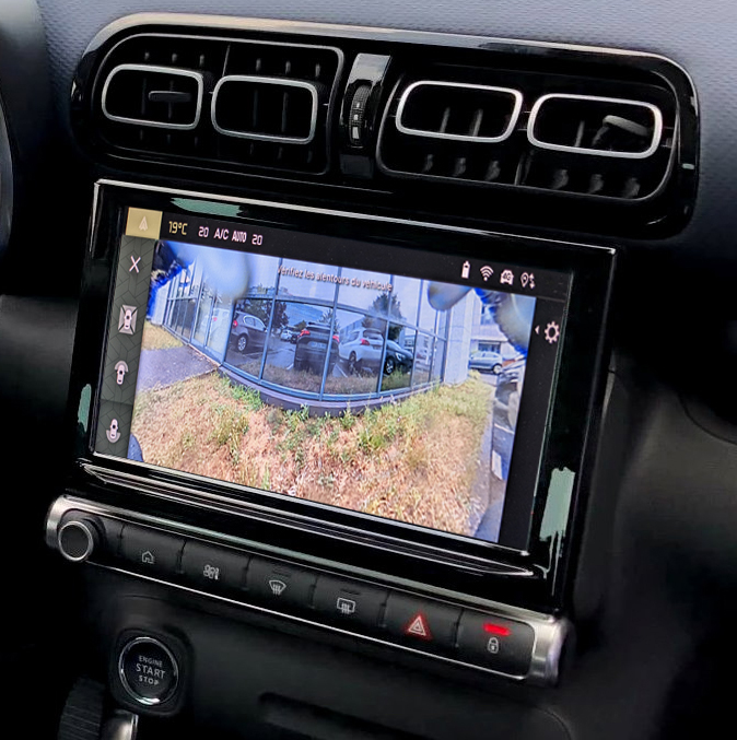 Interface Multimédia vidéo pour caméra compatible Citroën C3 Aircross depuis 2022
