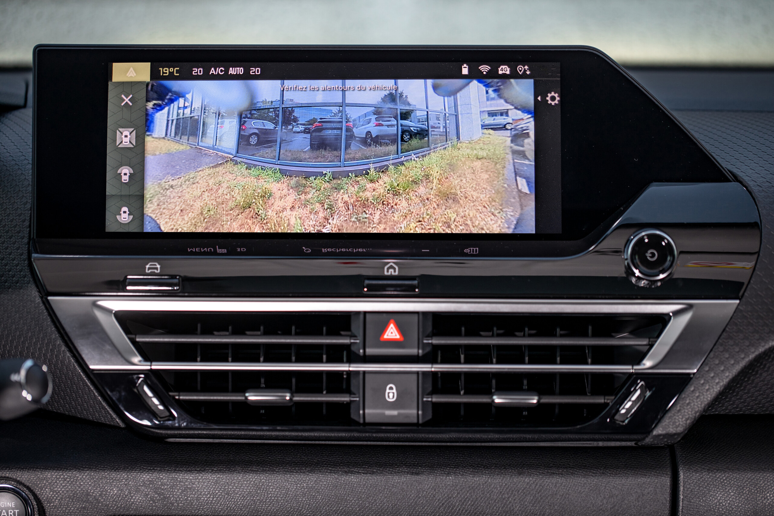 Interface Multimédia vidéo pour caméra compatible Citroën C4, C4 X, ë-C4 X et C5 Aircross, C5 X depuis 2020