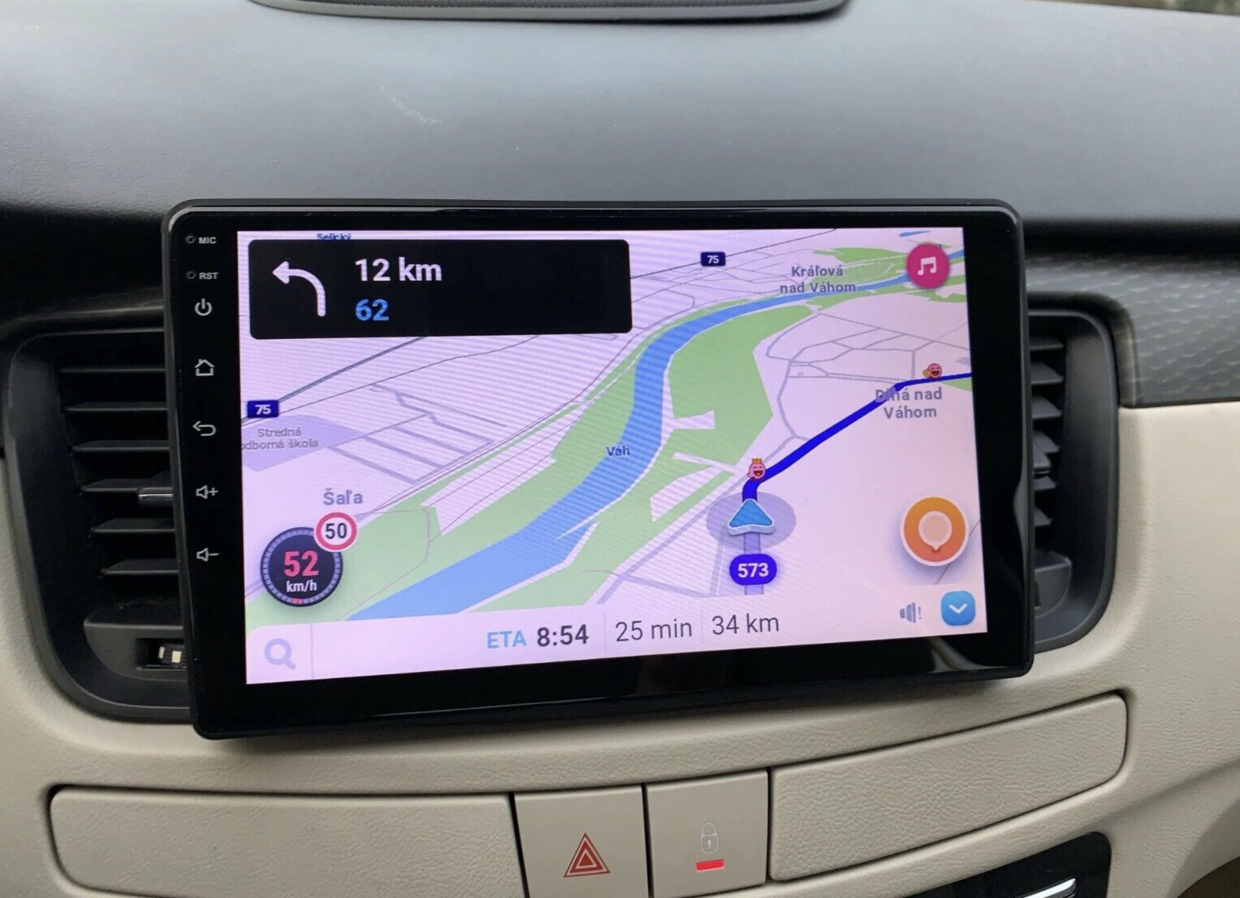 Ecran tactile QLED GPS Apple Carplay et Android Auto sans fil Peugeot 508 de 2012 à 2018
