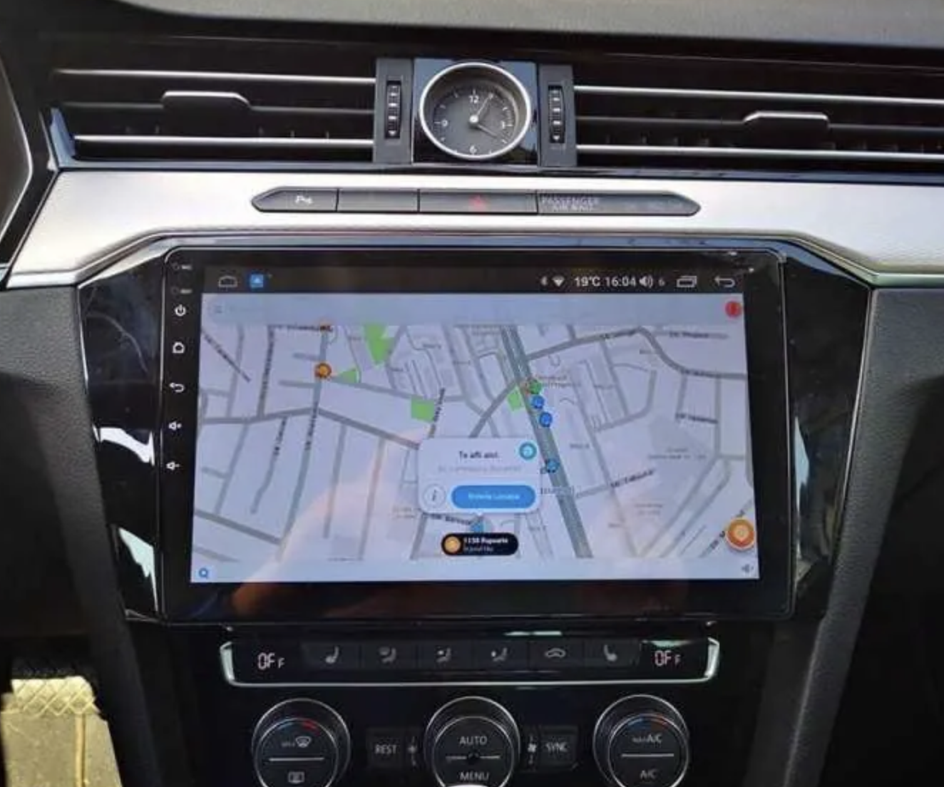 Ecran tactile QLED GPS Apple Carplay et Android Auto sans fil Volkswagen Passat de 2015 à 2019