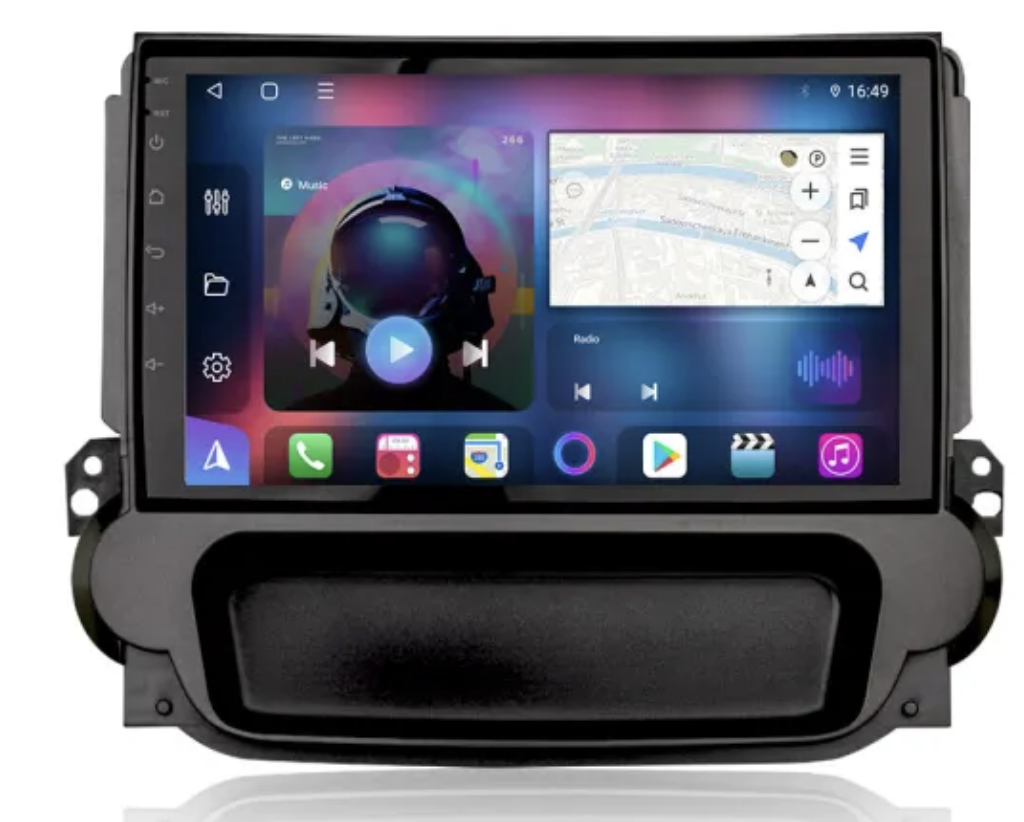 Ecran tactile QLED GPS Apple Carplay et Android Auto sans fil Chevrolet Malibu de 2012 à 2016