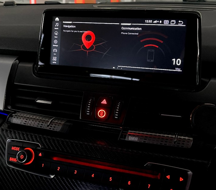 Autoradio tactile Android 13.0 et Apple Carplay BMW Série 2 Active Tourer F45 de 03/2014 à 10/2021