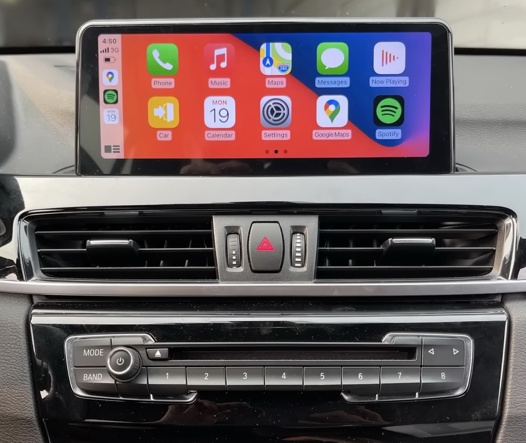 Autoradio tactile Android Auto et Apple Carplay BMW X1 F48 de 2016 à 2022 et BMW X2 F39 depuis 2018