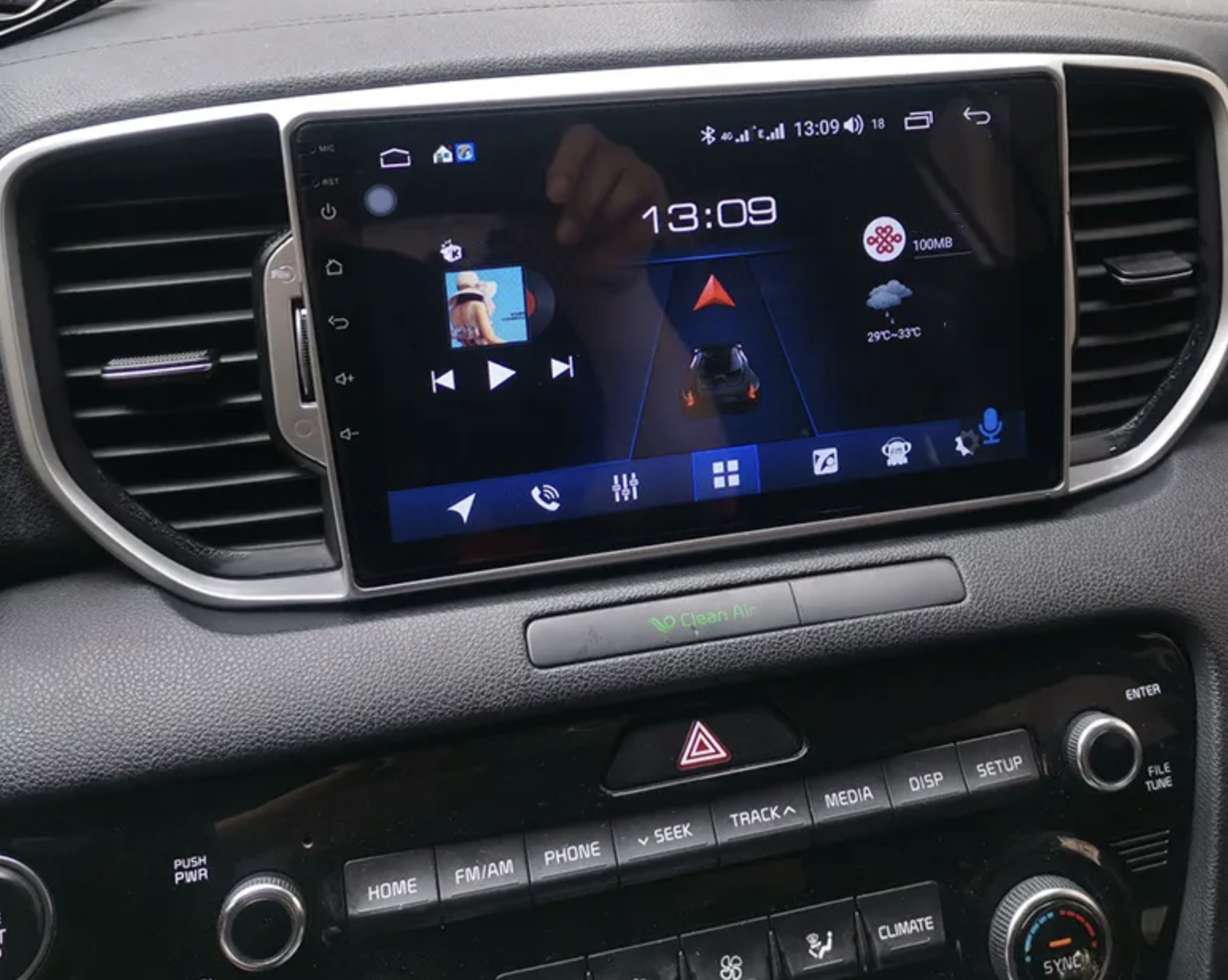 Autoradio Kia Sportage Android 14 CarPlay GPS HighTechPrivee