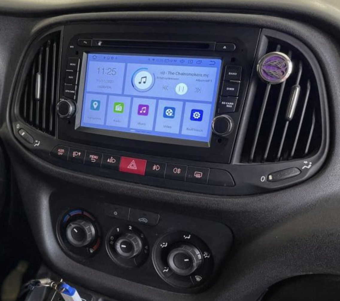 Autoradio tactile GPS Android 12.0 et Apple Carplay Opel Combo depuis 2015