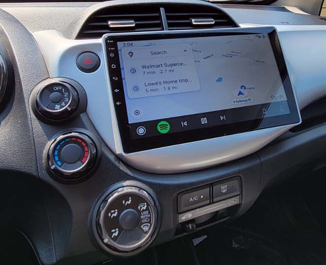 Ecran tactile QLED Android Auto et Apple Carplay Honda Jazz
