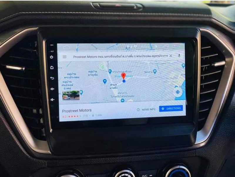 Ecran tactile QLED GPS Apple Carplay et Android Auto sans fil Isuzu D-Max depuis 2019