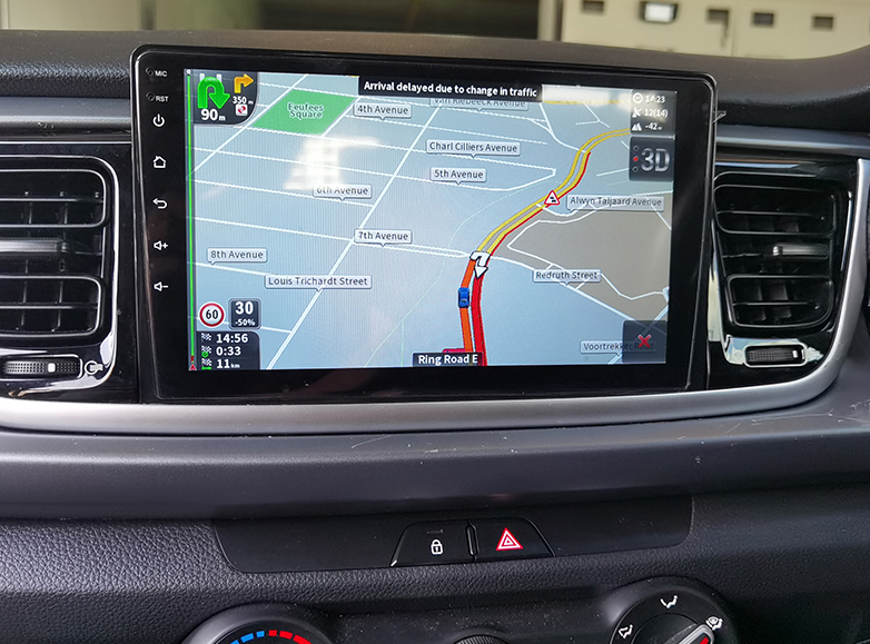 Autoradio tactile GPS Android 13.0 et Bluetooth Kia Rio et Kia Stonic depuis 2017
