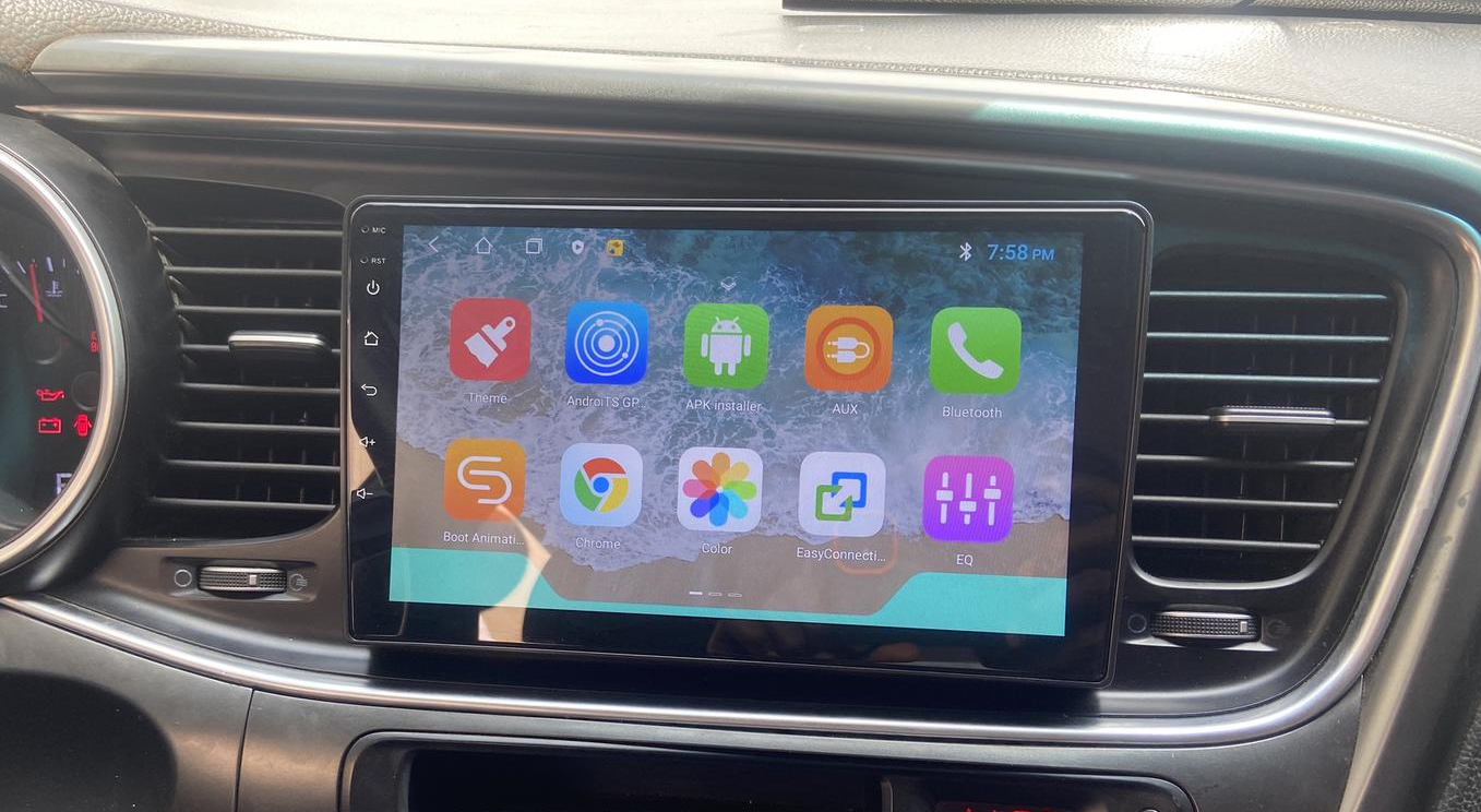 Ecran tactile QLED AndroidAuto et Apple Carplay Kia Optima