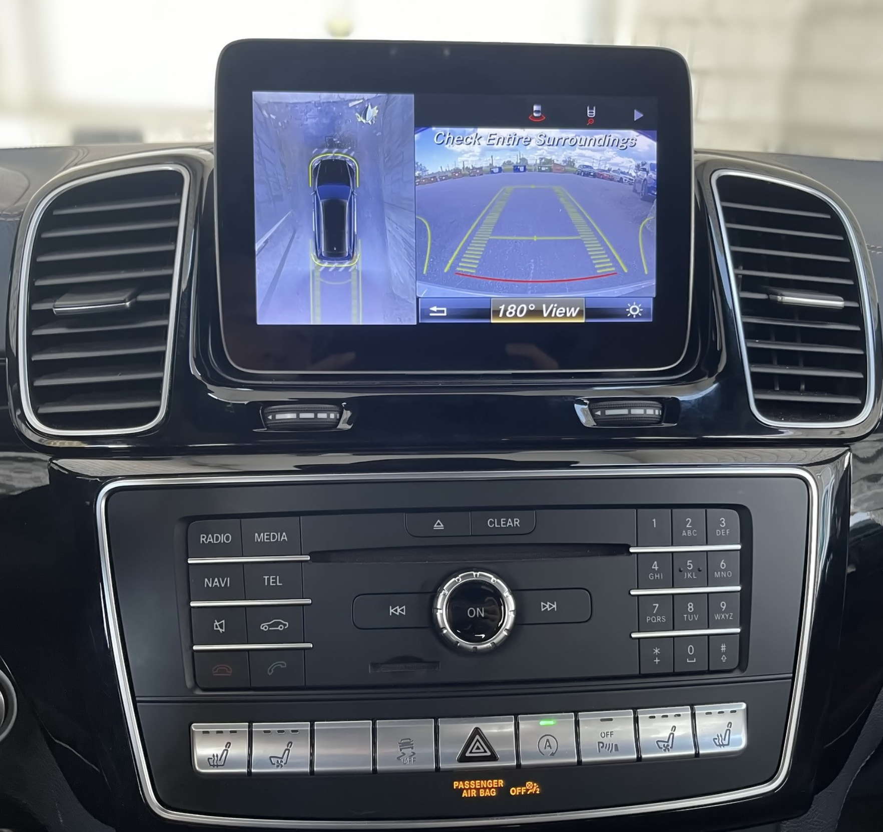 A2048205797 écran multifunction MERCEDES-BENZ CLASE