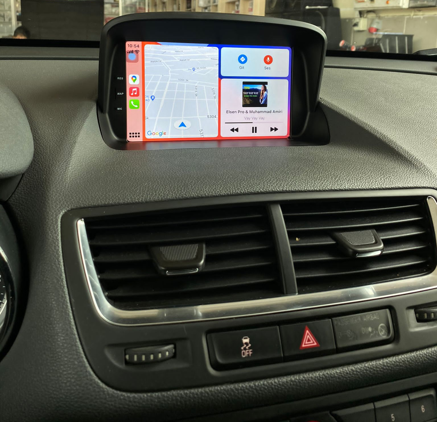 Autoradio tactile GPS Android 12.0 et Apple Carplay Opel Mokka de 10/2012 à 06/2016