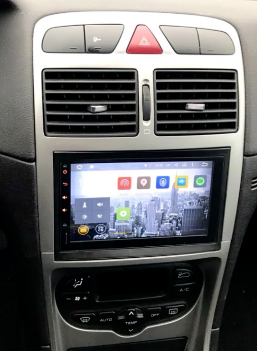 Autoradio tactile GPS Android 12.0 et Apple Carplay Peugeot 207, Peugeot 307 et Expert