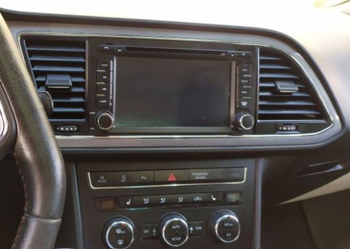 Autoradio tactile GPS Android 12.0 et Apple Carplay Seat Leon de 2013 à 2016