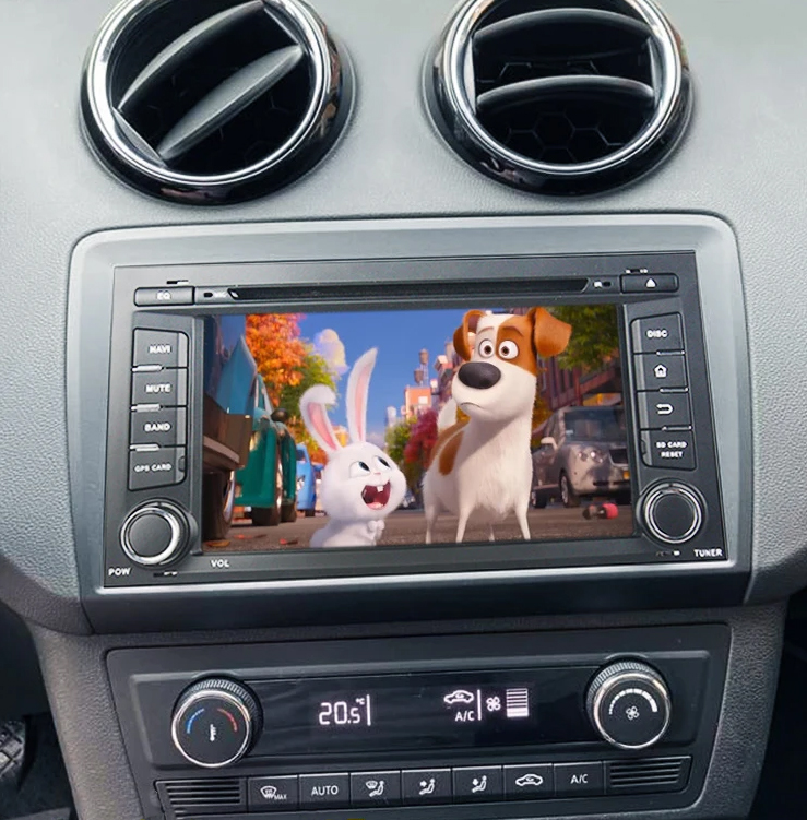 Autoradio tactile GPS Android 12.0 et Apple Carplay Seat Ibiza de 2015 à 2017