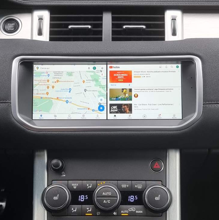 Tablette tactile Android 13.0 et Apple CarPlay Range Rover Evoque