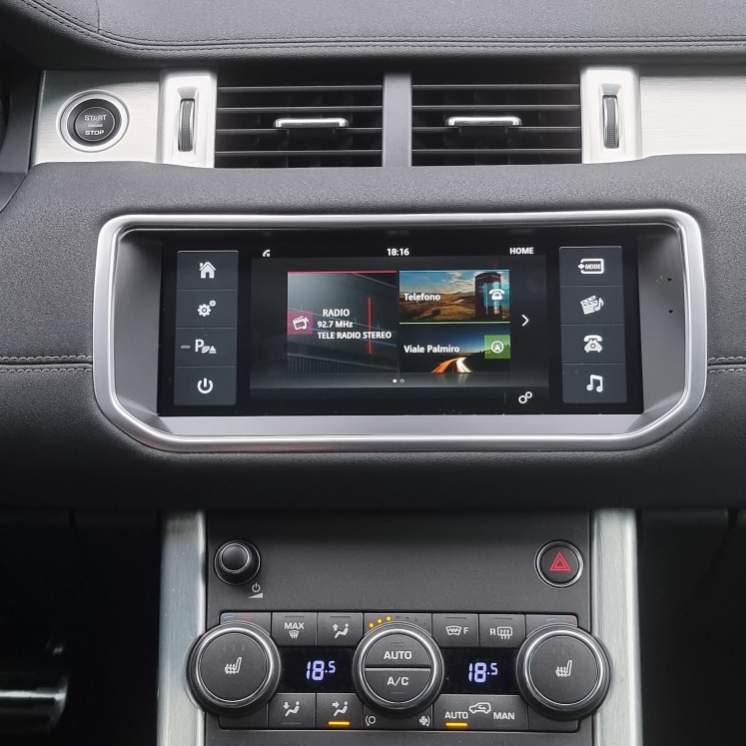 Tablette tactile Android 13.0 et Apple CarPlay Range Rover Evoque