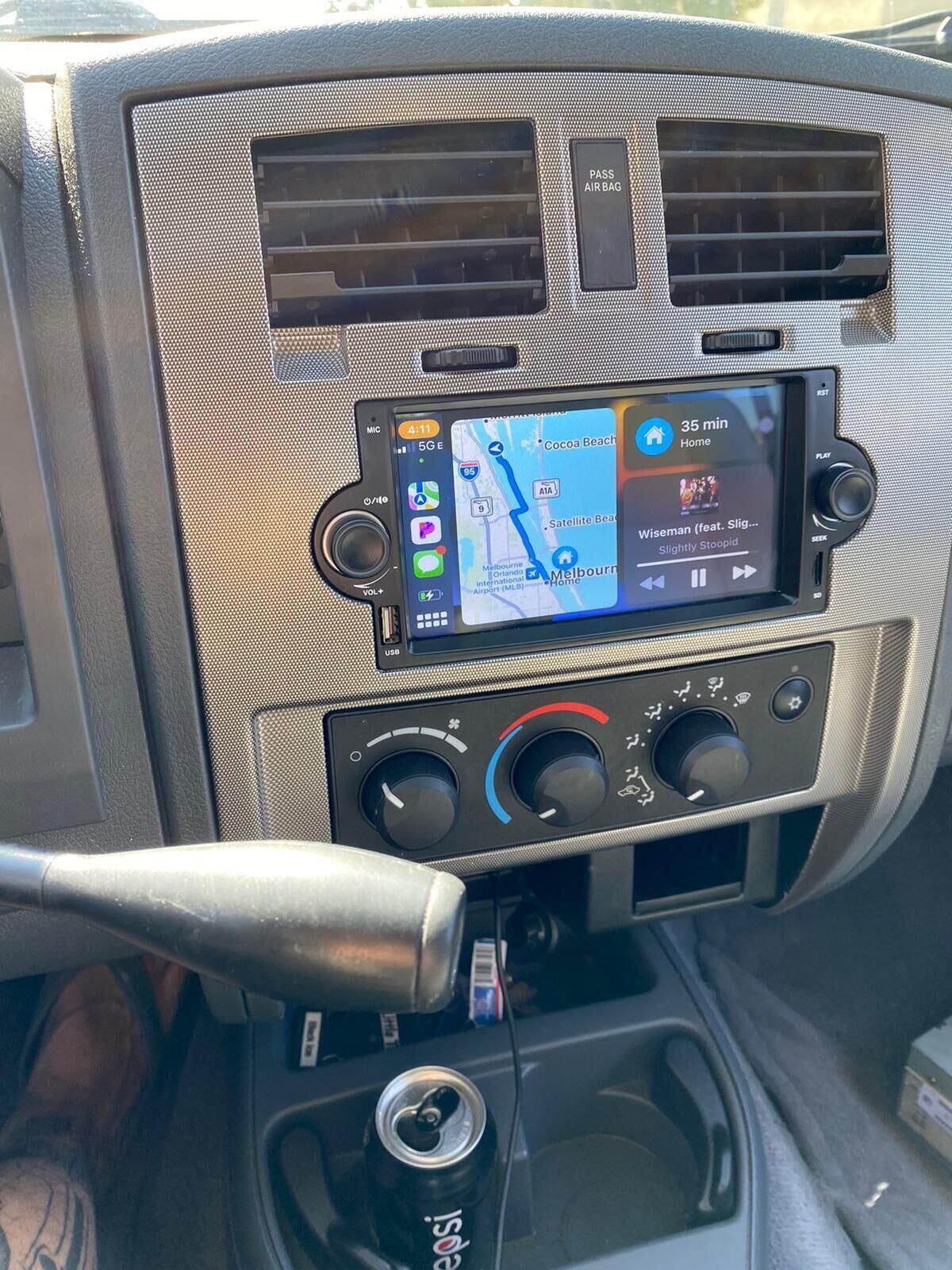 Autoradio tactile GPS Android 13.0 et Bluetooth Chrysler 300C, Aspen et PT Cruiser