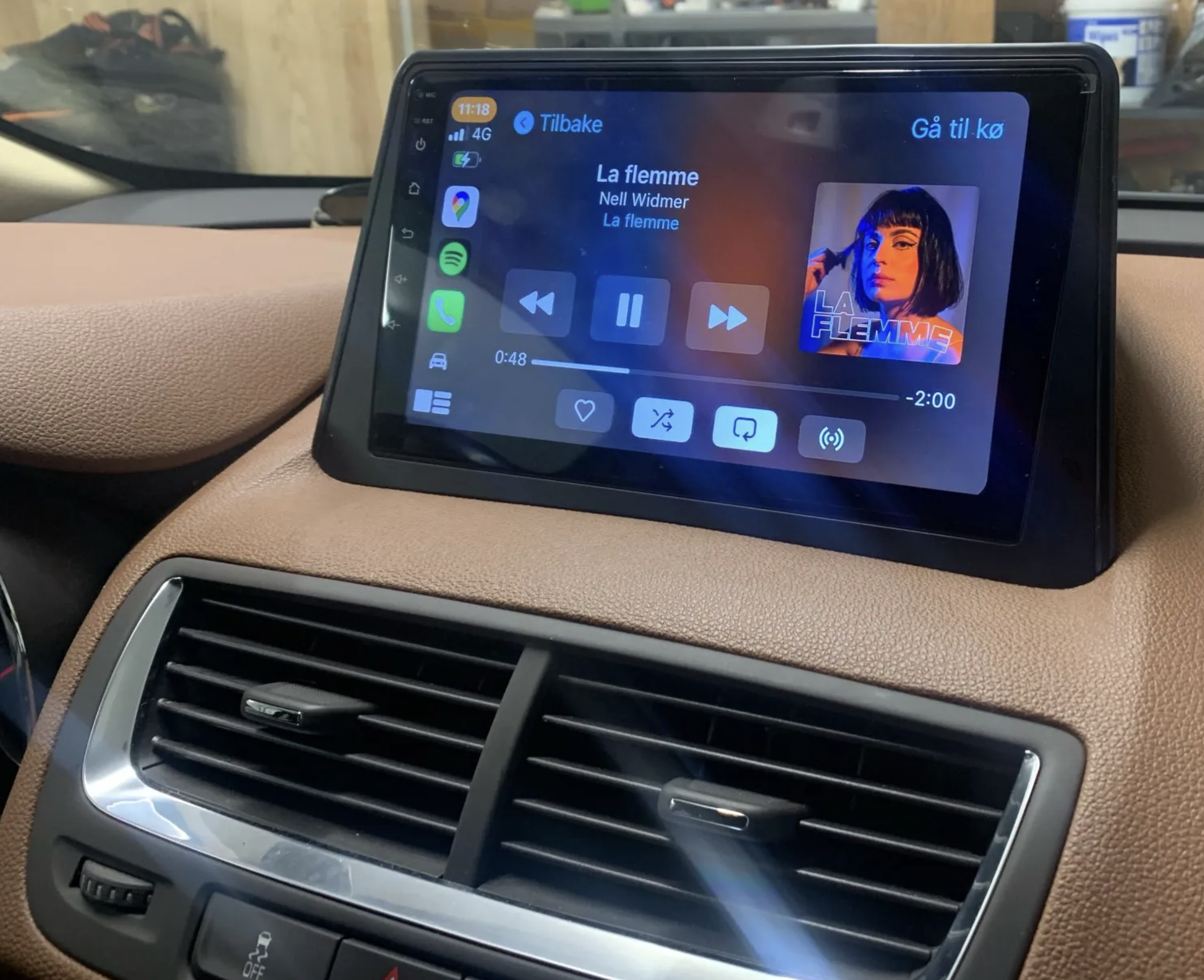 Ecran tactile QLED GPS Apple Carplay et Android Auto sans fil Opel Meriva de 2010 à 2014