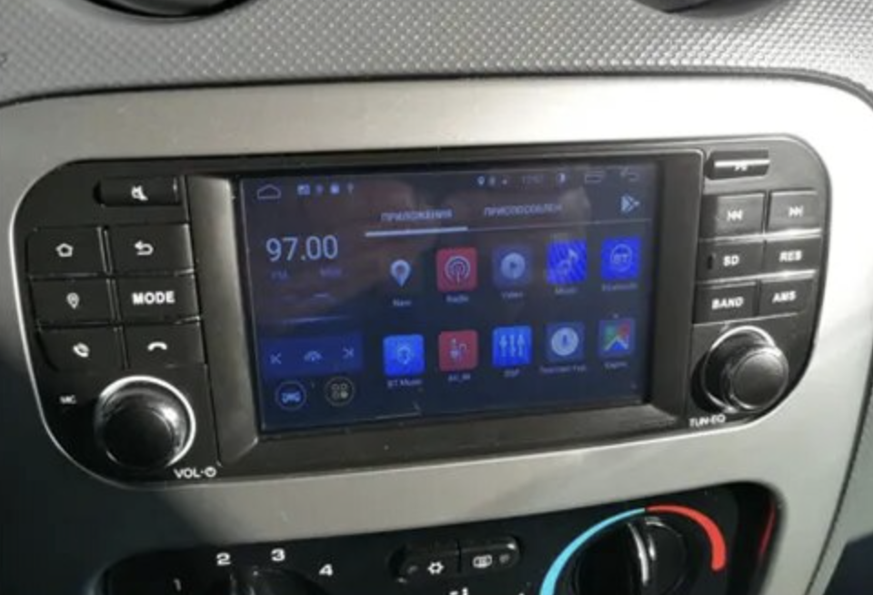 Autoradio tactile GPS Android 13.0 et Bluetooth Chrysler 300M, Voyager, Sebring, PT Cruiser et Grand Voyager
