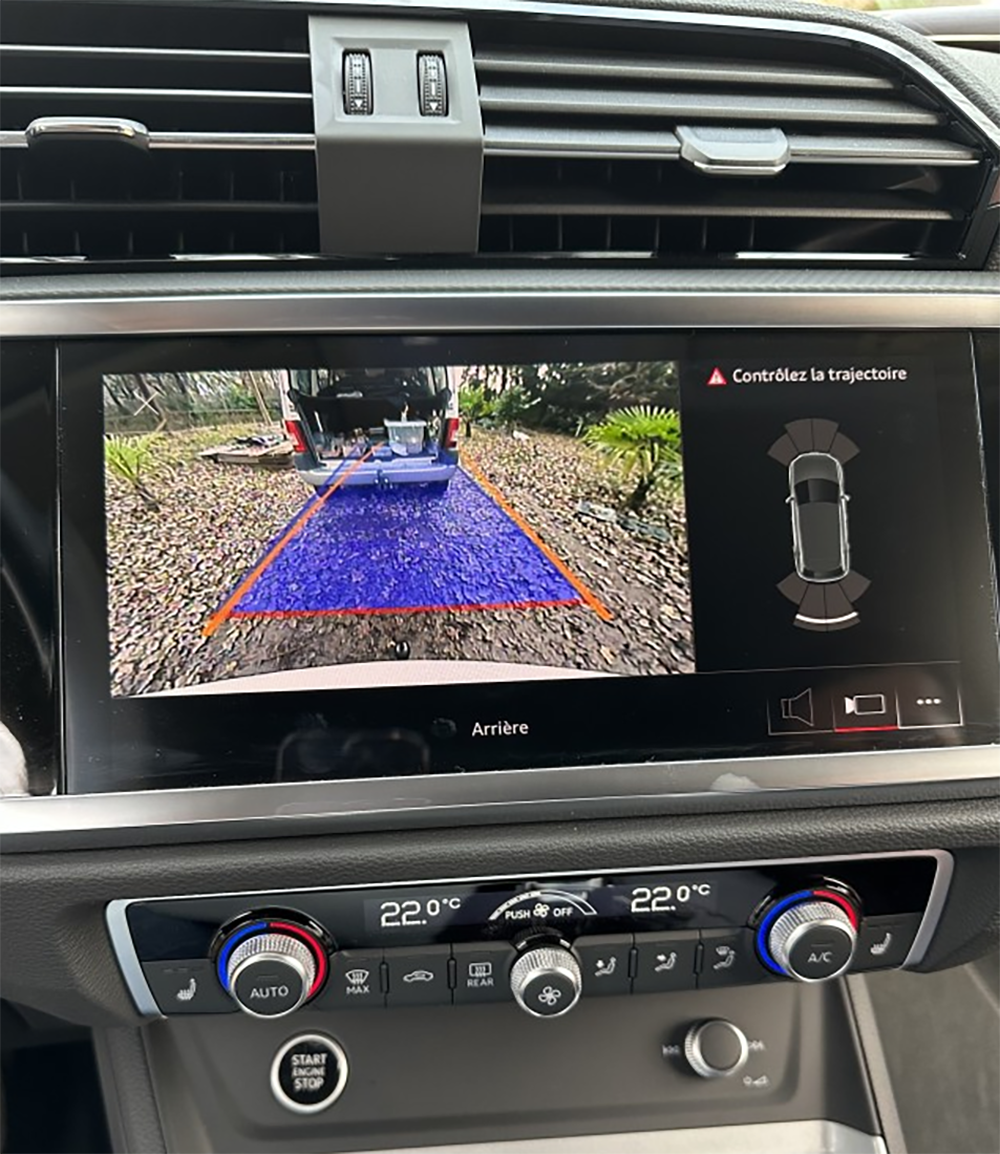 Interface Multimédia vidéo pour caméra de recul Audi Q3 depuis 08/2018