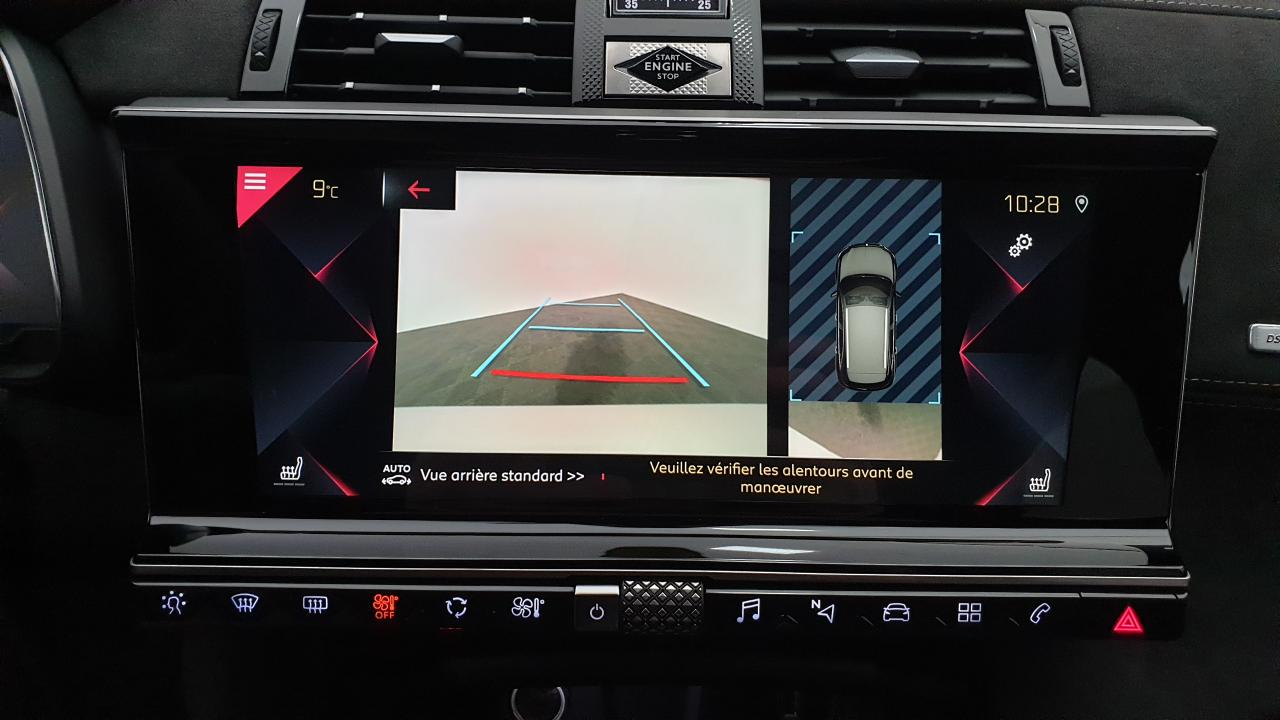 Interface Multimédia vidéo pour caméra compatible Citroën DS 7 Crossback depuis 2017 et  DS9 de 11/2020 à 2022