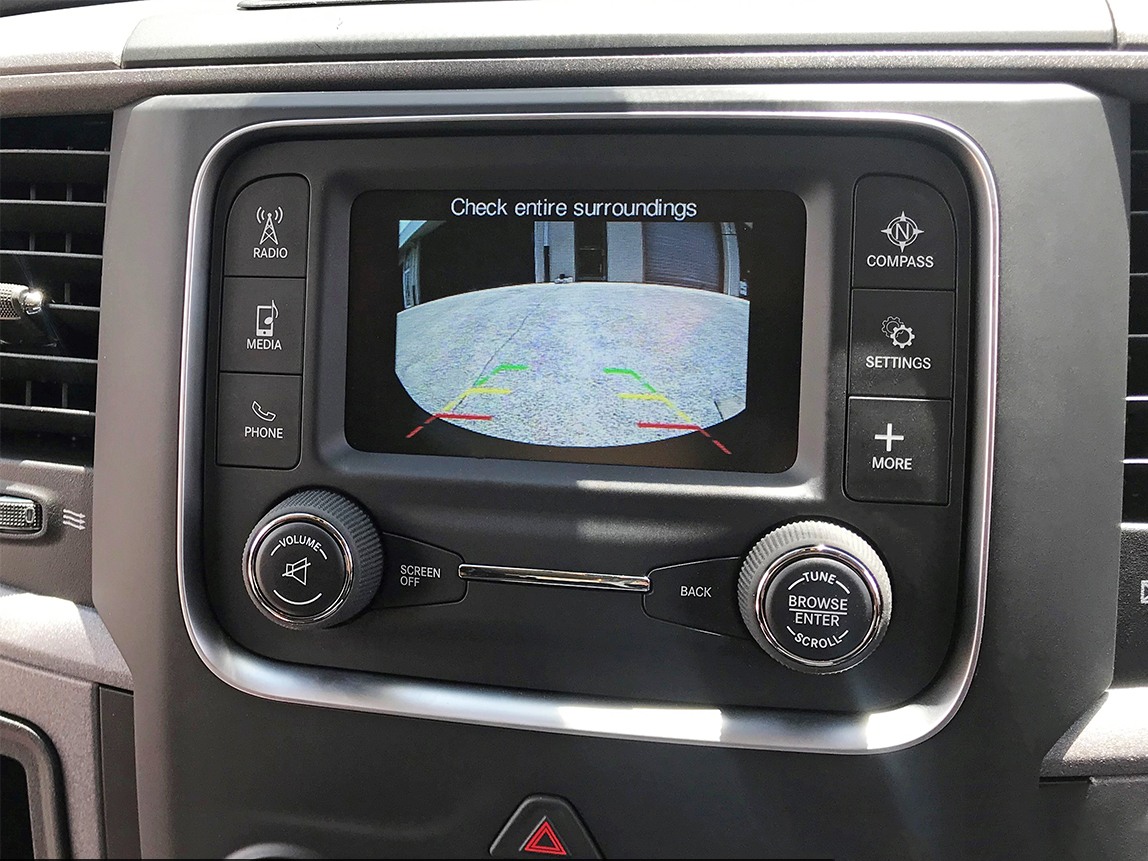 Interface Multimédia vidéo pour caméra compatible Dodge RAM de 2014 à 2019