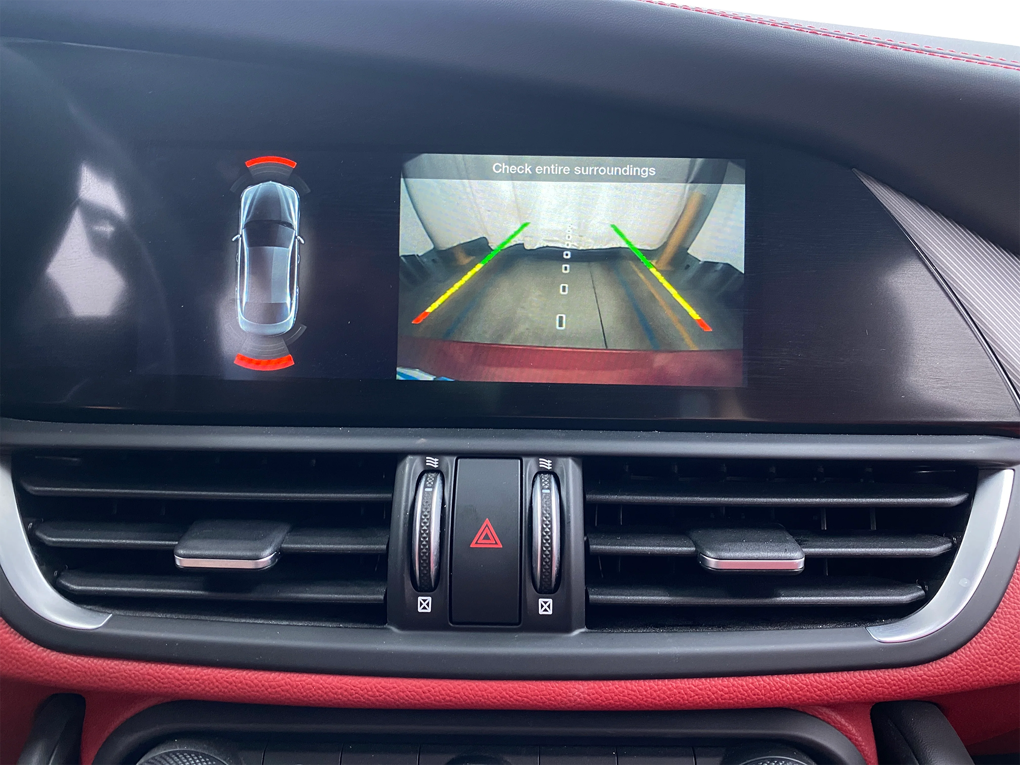 Interface Multimédia vidéo pour caméra compatible Alfa Romeo Giulia de 2016 à 2022