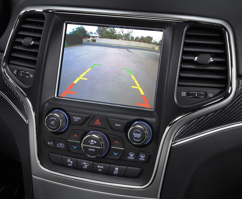 Interface Multimédia vidéo pour caméra compatible Jeep Grand Cherokee de 2014 à 2019