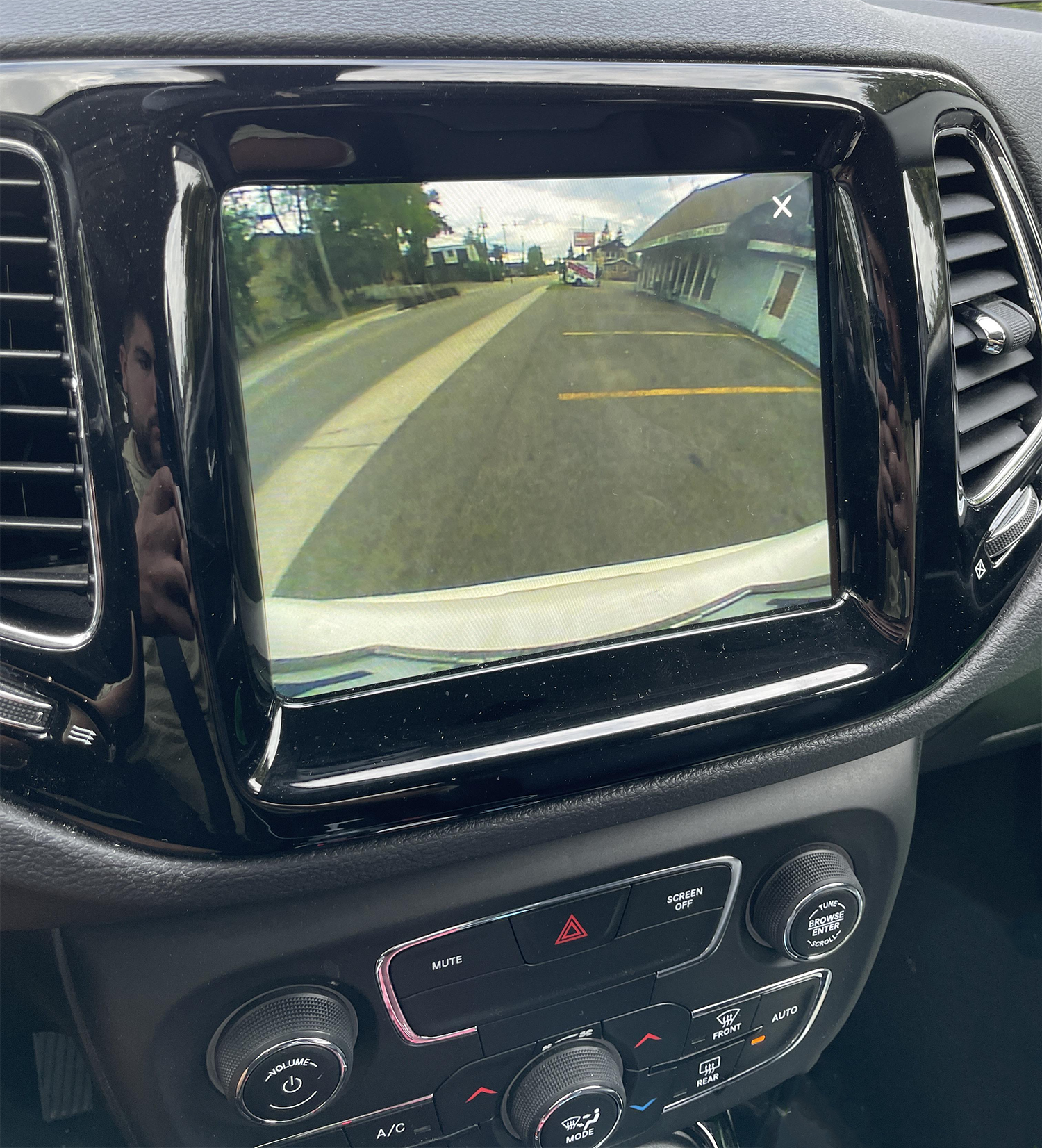 Interface Multimédia vidéo pour caméra compatible Jeep Compass de 2016 à 2021