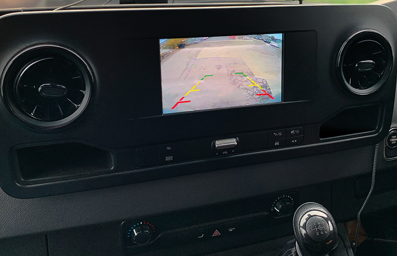Interface Multimédia vidéo pour caméra compatible Mercedes Sprinter depuis 2019