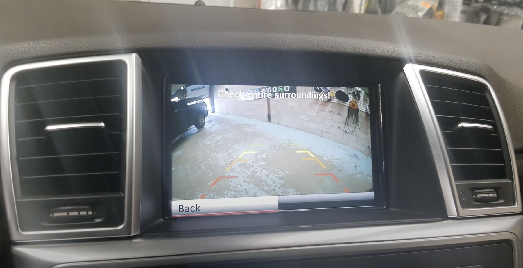 Interface Multimédia vidéo pour caméra compatible Mercedes ML et GL de 2012 à 2016
