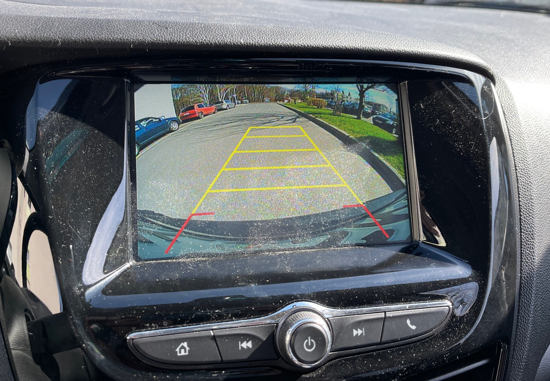 Interface Multimédia vidéo pour caméra compatible Opel Karl de 2015 à 2019