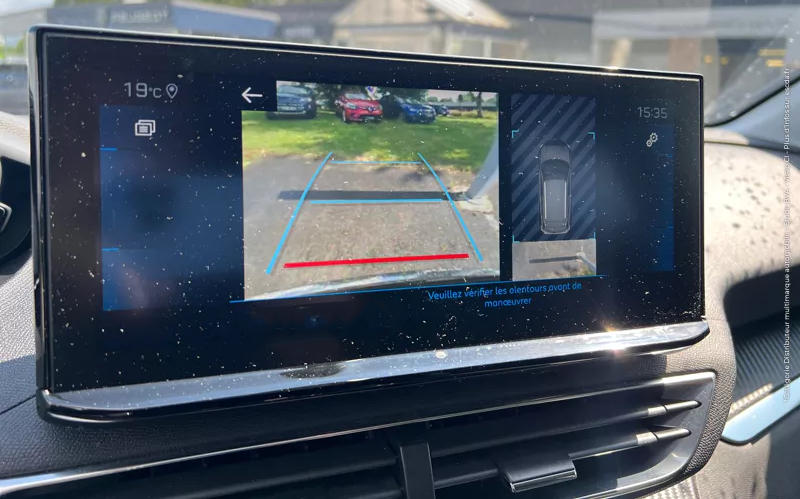 Interface Multimédia vidéo pour caméra compatible Peugeot 3008 et Peugeot 5008 depuis 2020
