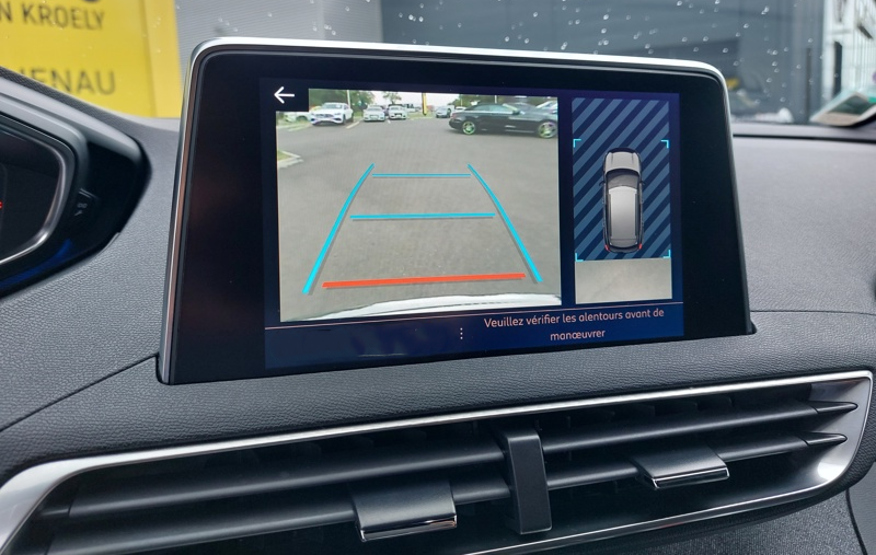 Interface Multimédia vidéo pour caméra compatible Peugeot 3008 et 5008 de 2016 à 2019