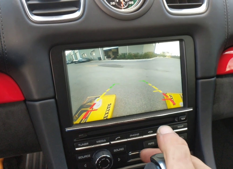 Interface Multimédia vidéo pour caméra compatible Porsche 911 Boxster et Cayman de 2012 à 2018