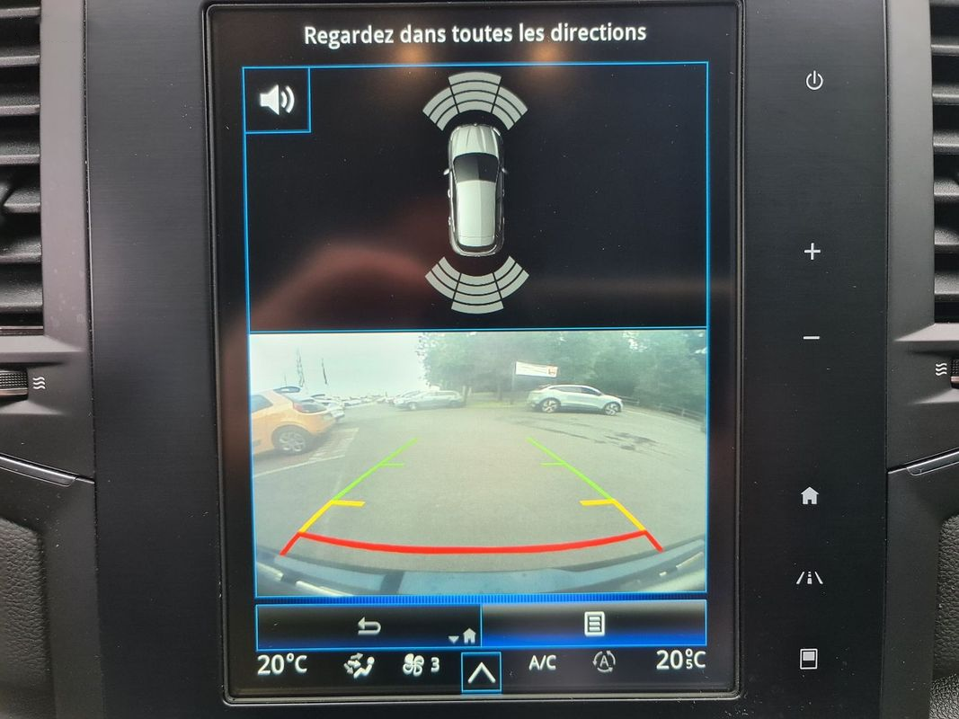 Interface Multimédia vidéo pour caméra compatible Renault Koleos, Megane 4 et Talisman depuis 2015
