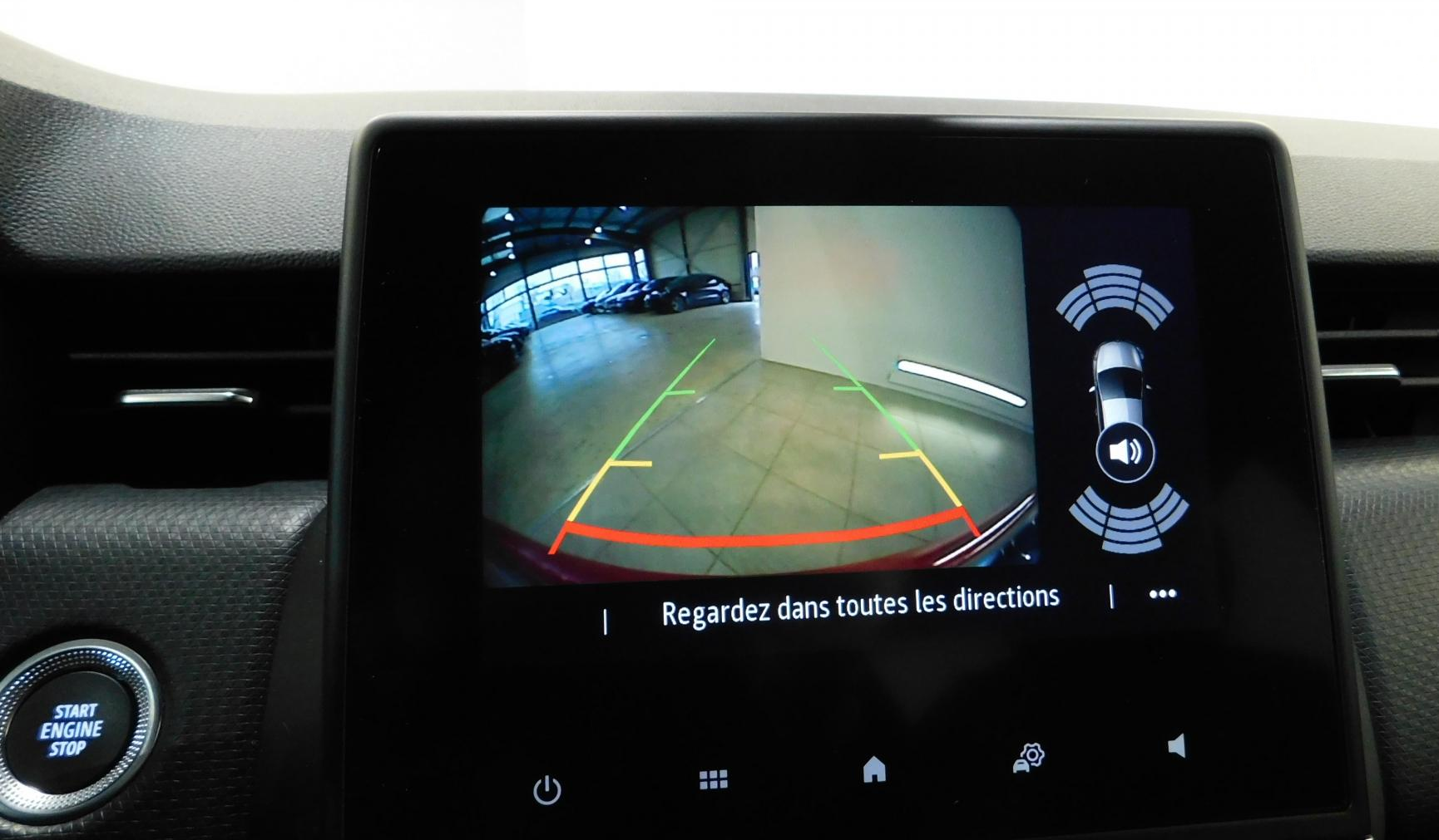 Interface Multimédia vidéo pour caméra compatible Renault Clio depuis 2019