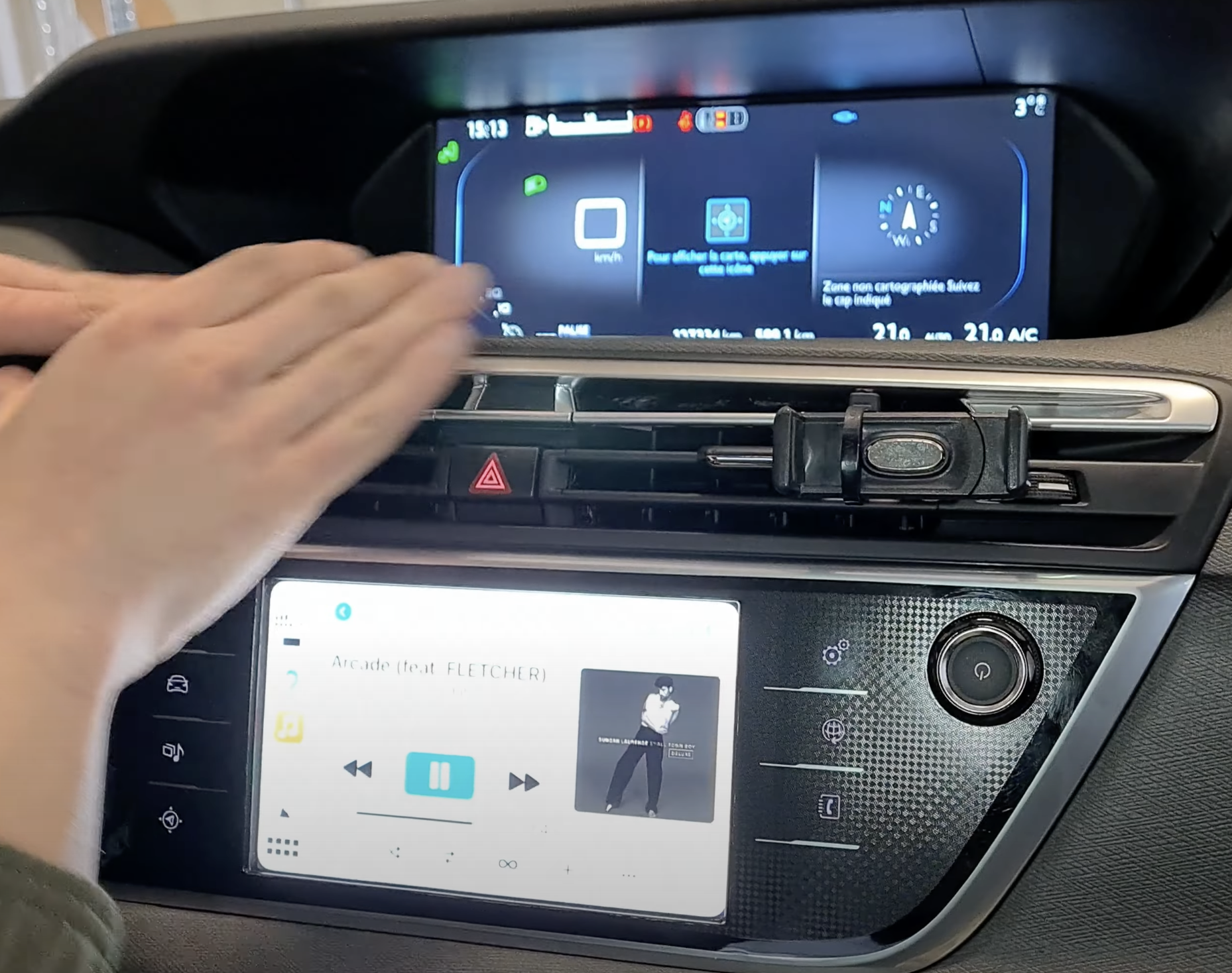 Système Apple Carplay sans fil et Android Auto pour Citroën C4 Picasso et Grand C4 Picasso de 2013 à 2016