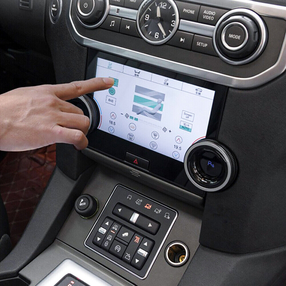 Panneau de controle climatisation en 3D avec écran tactile Land Rover Discovery 4 de 2009 à 2016