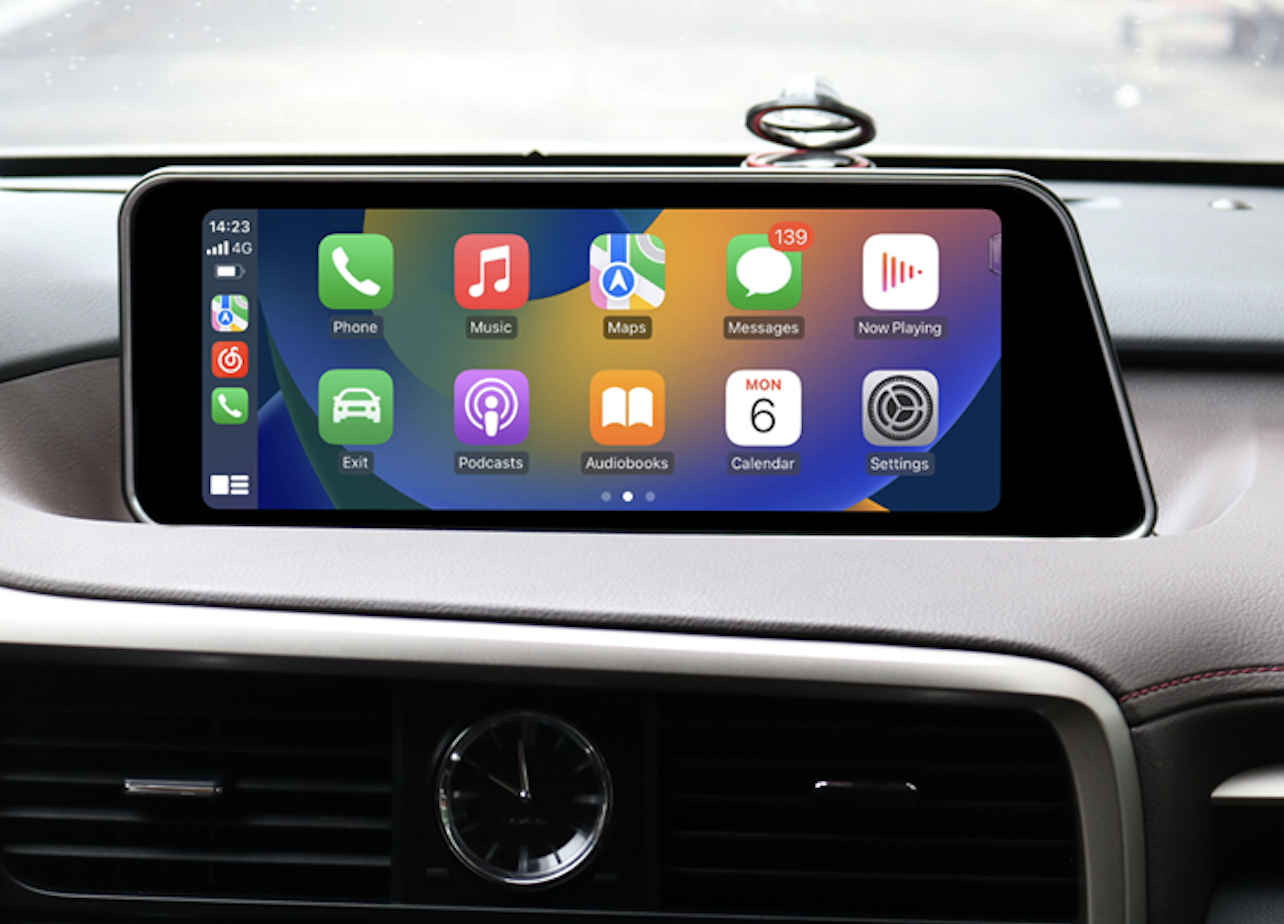 Autoradio écran tactile GPS Android 13.0 et Apple Carplay Lexus RX200 RX270 RX300 RX350 RX400h RX450h de 2015 à 2019