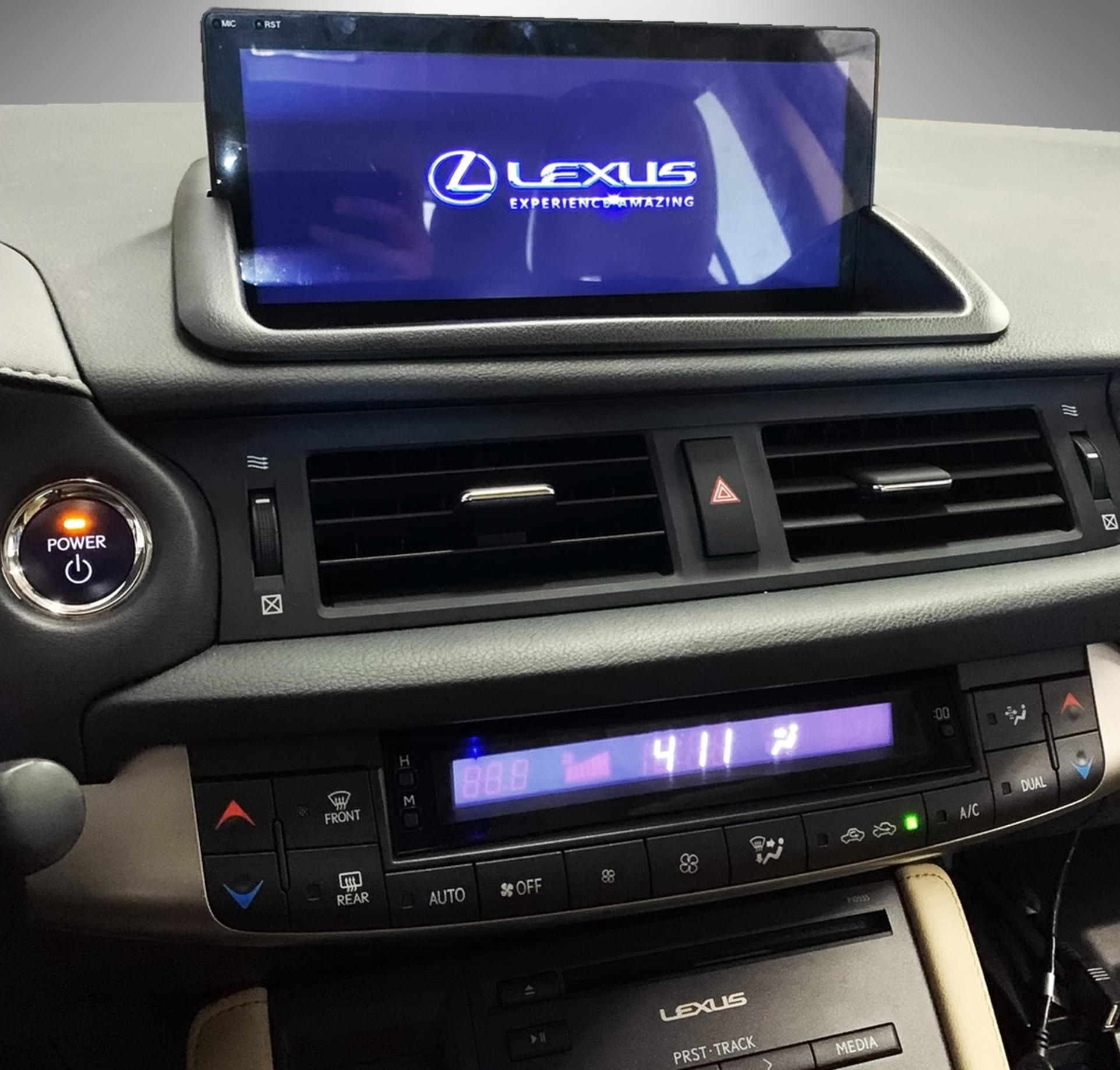 Autoradio écran tactile GPS Android 13.0 et Apple Carplay Lexus CT 200 200h de 2011 à 2019